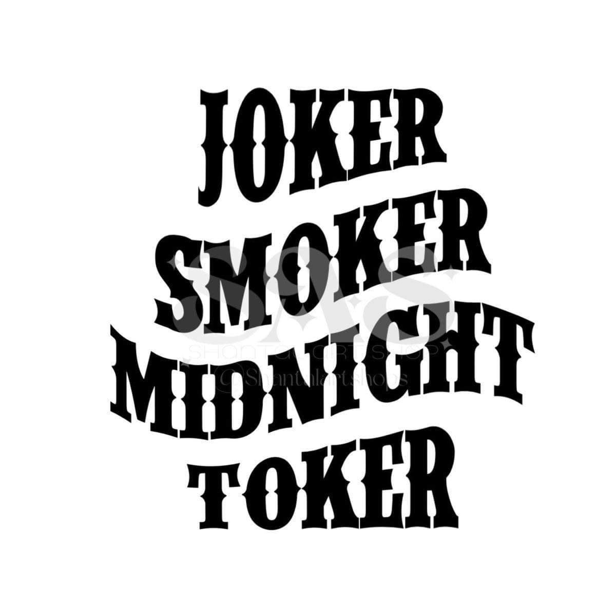 Joker smoker banda molds and more tat will be extended due to 4 mold